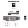 Backup kit 3kva with 2.56kw Lithium storage