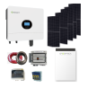 Growatt 6kw Solar Kit with Greenrich battery 4.8kw Storage