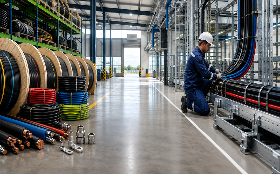 Bulk cable supply for projects