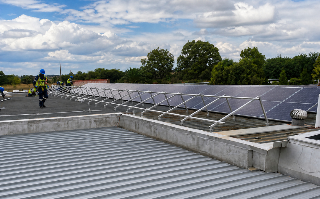 Commercial and industrial solar project delivery