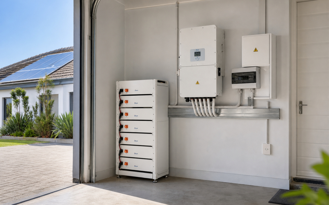 Residential solar system designed around household energy needs